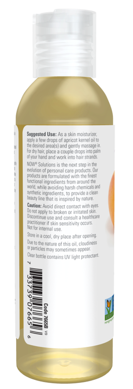 Product image: Now solutions apricot kernel oil x 118ml-null