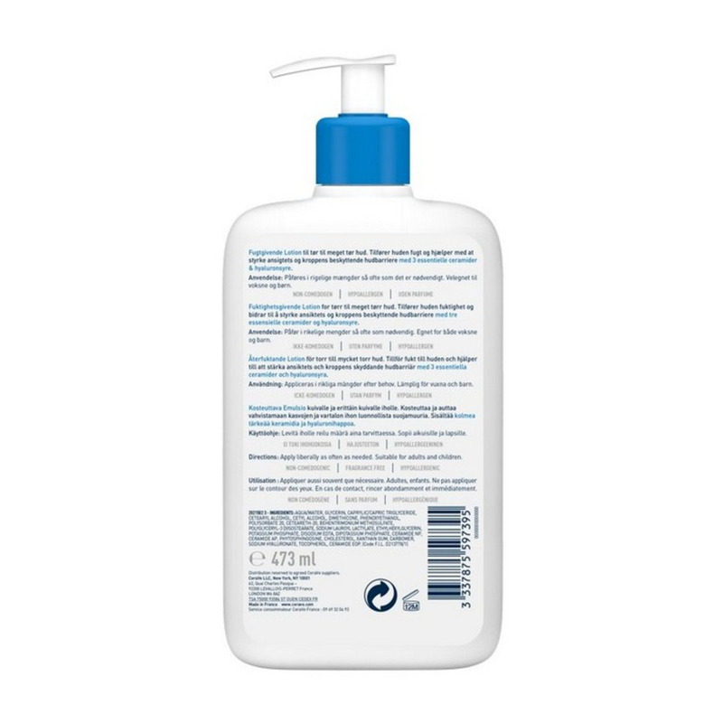Cerave moisturising lotion for dry, very dry skin-null
