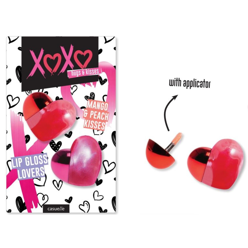 Casuelle xoxo lipgloss hearts, , medium-null