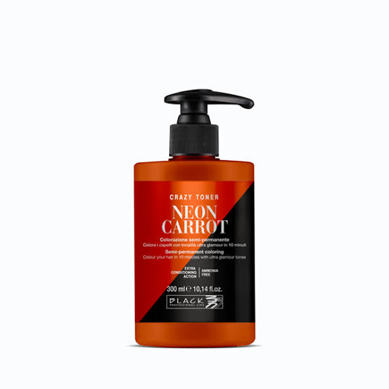 Black professional crazy toner neon carrot 300ml-null