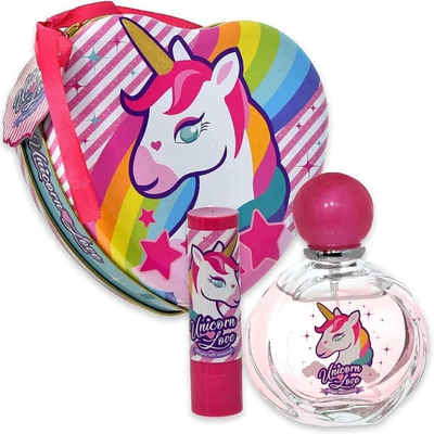 Lorenay unicorn love set eau de toilette 50ml + lip balm, , medium