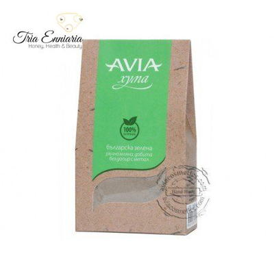 Natural green clay, powder, 250 g, avia