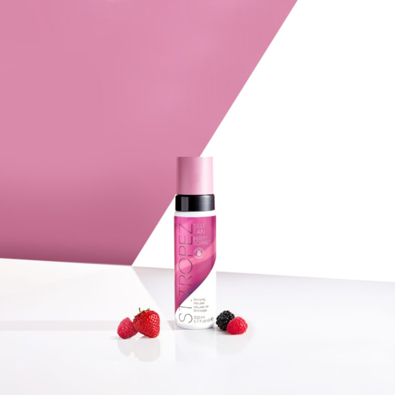 St.tropez tan berry sorbet mousse 200ml, , medium image number null