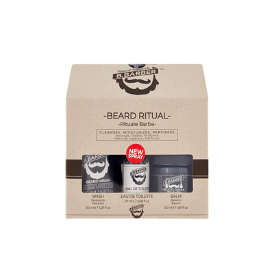 B.barber beard men's ritual kit - gift set, , medium