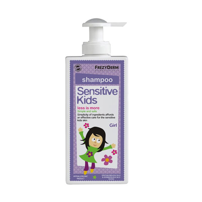 Frezyderm sensitive kids shampoo for girls 200ml, , medium