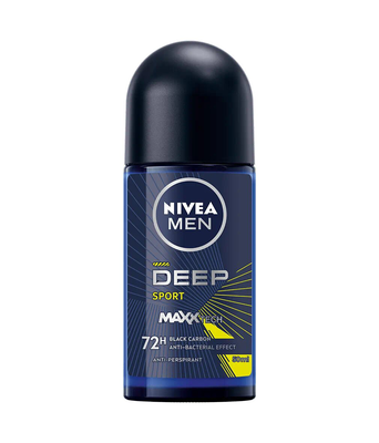 Nivea men 93388 deep sport roll on 50ml, , medium