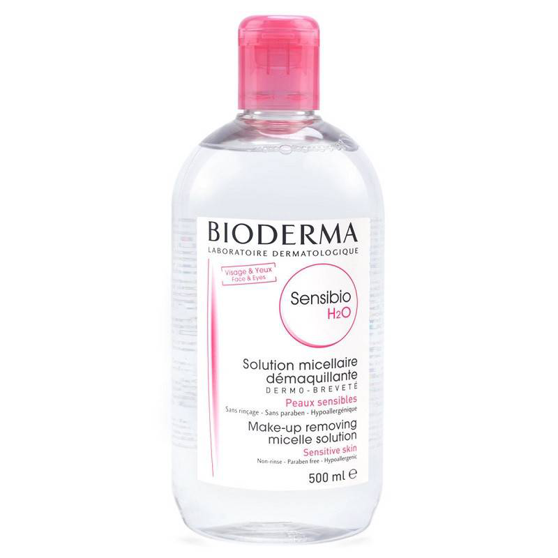 Bioderma sensibio h2o, soothing cleansing tonic lotion for sensitive skin image number null