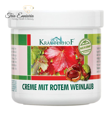 Foot cream with horse chestnut and red vine leaves, 250 ml, acam