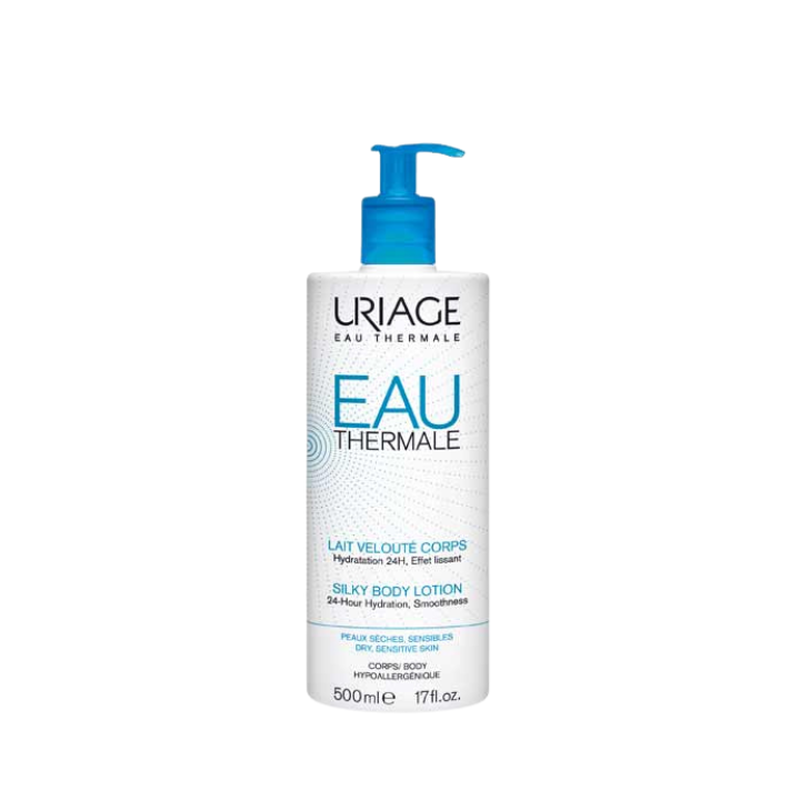 Uriage eau thermale - silky body lotion 500ml, , medium-null
