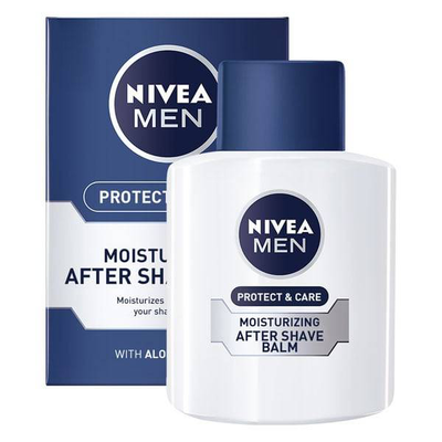 Nivea men protect & care moisturizing after shave balm 100ml, , medium