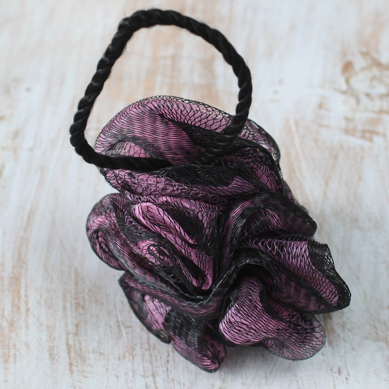 Scrunchies luxury parisian (black), , medium-null
