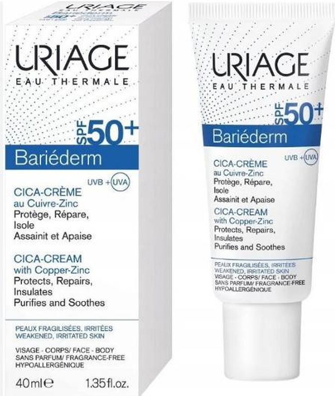 Bariederm cica SPF50+t 40ml cream image number null
