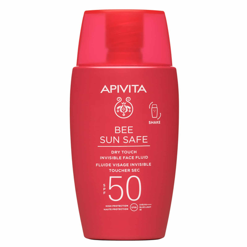 Apivita bee sun safe dry touch invisible face fluid SPF 50 50 ml-null