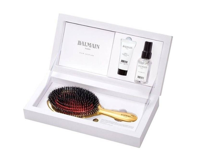 Balmain golden boar spa brush