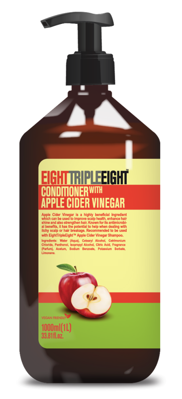 Eighttripleeight apple cider vinegar conditioner 1l-null