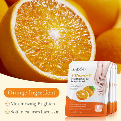 Sadoer vitamin c nicotinamide hand mask, , medium