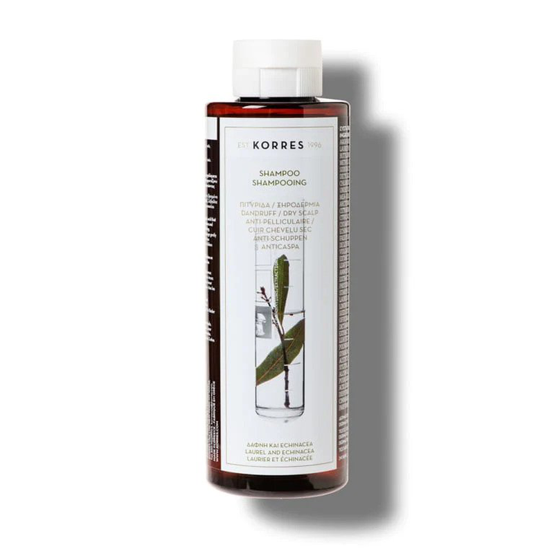 Korres shampoo against dandruff & dry scalp with laurel & echinacea 250ml-null