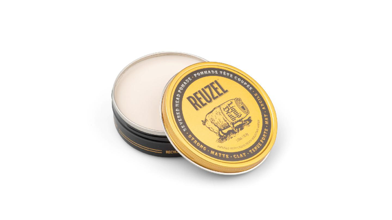 Reuzel severed head strong hold clay pomade 95.8g, , medium-null