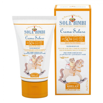 Linea bimbi - sole bimbi baby sun care cream - SPF50+ , 50ml, , medium