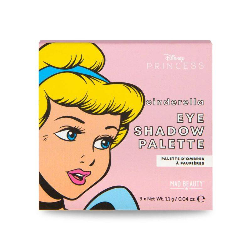 Mad beauty disney's cinderella mini eye shadow palette-null