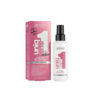 Uniq one all in one hair treatment lotus edition