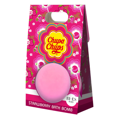 Chupa chups strawberry bath bomb 165g, , medium
