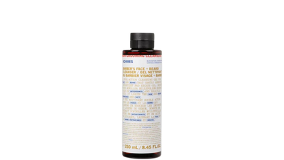 Korres athenian grooming refreshing cleansing gel for face + beard 250ml