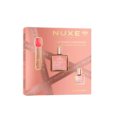 Nuxe christmas giftset the infinite glow in pink, , medium