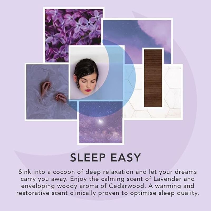 Sunday rain lavender & cedarwood bubble bath sleep easy x 450ml-null