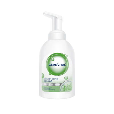 Gerovital hyaluronic foam liquid soap, , medium