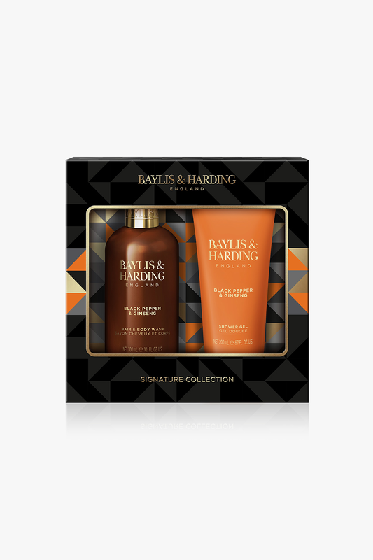 Black pepper&ginseng mens bathing duo set, , medium image number null
