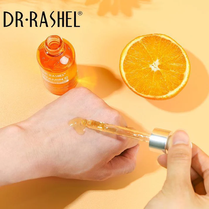 Dr rashel vitamin c skin care series , contains hyaluronic acid, anti aging and collagen Essence ( pack of 5 piece set )-null