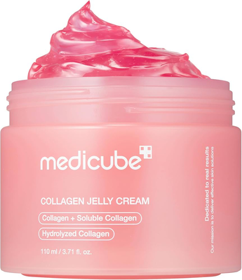 Medicube collagen jelly cream- niacinamide & freeze-dried hydrolyzed collagen-boosts skin barrier hydration & gives 24h glow & firmer looking skin, , medium