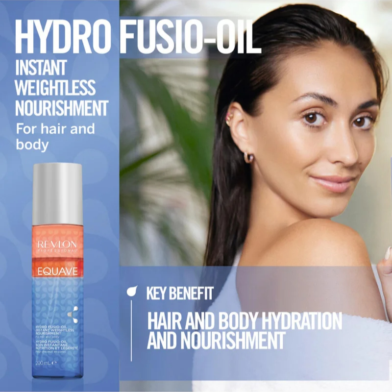 Equave hydro fusion oil three-phase spray for hair and body 200ml-null