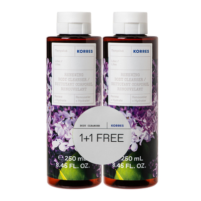 Korres set &alpha;&phi;&rho;ό&lambda;&omicron;&upsilon;&tau;&rho;&omicron; &pi;&alpha;&sigma;&chi;&alpha;&lambda;&iota;ά 250ml 1+1 &delta;ώ&rho;&omicron;, , medium