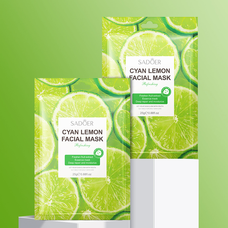 Μάσκα προσώπου cyan lemon – ανανέωση, , medium image number null
