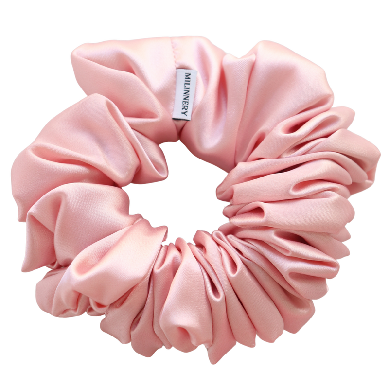Product image: Cherry blossom bloom satin scrunchie-null