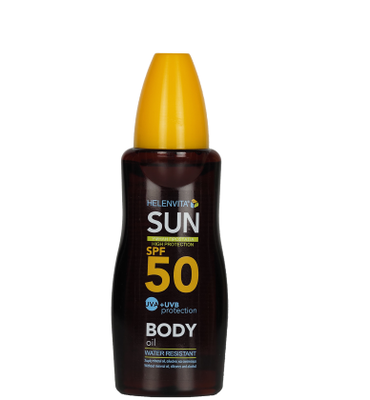 Helenvita sun body oil SPF50 200ml, , medium