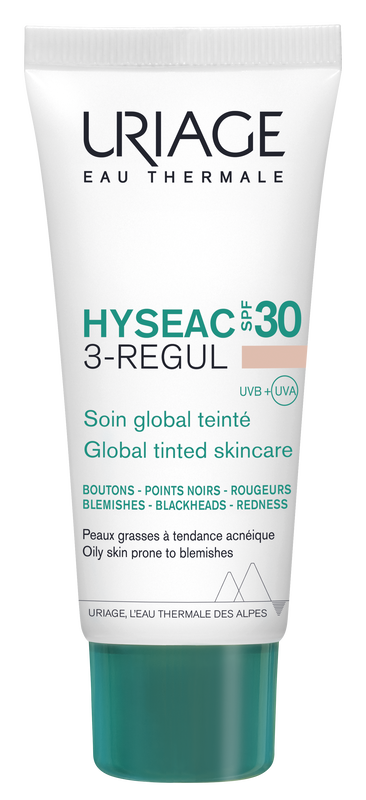 Uriage hyseac 3-regul global tinted skincare SPF30 40ml image number null