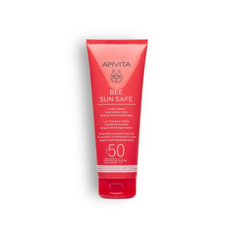 Apivita bee sun safe hydra fresh face and body milk SPF 50 200 ml-null