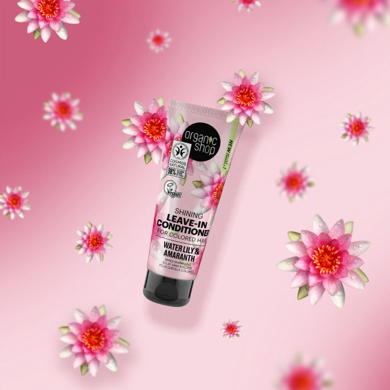 Product image: Leave in conditioner shining coloured hair water lily amaranth, , medium-null