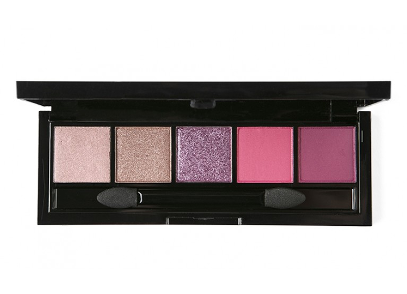Grigi pro palette metallic & shimmer eyeshadow palette no 504 pink and purple-null