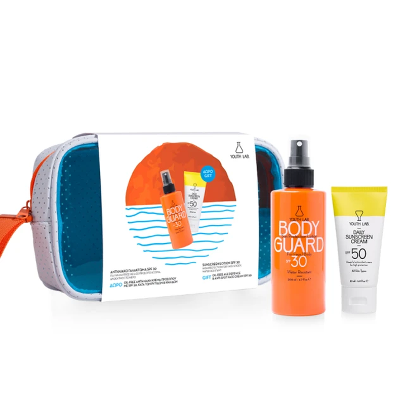 Product image: Youth lab body guard SPF30+daily sunscreen set green-null