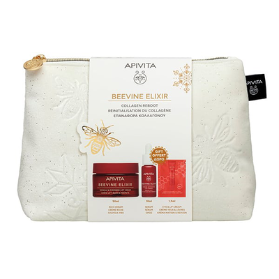 Apivita beevine set &mu;&epsilon; &alpha;&nu;&tau;&iota;&rho;&upsilon;&tau;&iota;&delta;&iota;&kappa;ή &kappa;&rho;έ&mu;&alpha; &pi;&lambda;&omicron;ύ&sigma;&iota;&alpha;&sigmaf; &upsilon;&phi;ή&sigmaf; &gamma;&iota;&alpha; &sigma;ύ&sigma;&phi;&iota;&xi;&eta; & lifting 50 ml & &delta;ώ&rho;&omicron; &omicron;&rho;ό&sigmaf; &gamma;&iota;&alpha; &sigma;ύ&sigma;&phi;&iota;&gamma;&xi;&eta; &kappa;&alpha;&iota; lifting 10 ml &kappa;&alpha;&iota; &alpha;&nu;&tau;&iota;&rho;&upsilon;&tau;&iota;&delta;&iota;&kappa;ή &kappa;&rho;έ&mu;&alpha; &gamma;&iota;&alpha; &mu;ά&tau;&iota;&alpha; & &chi;&epsilon;ί&lambda;&eta; 1.5 ml, , medium