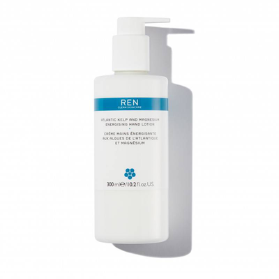 Ren clean skincare atlantic kelp & magnesium energising hand lotion 300ml, , medium