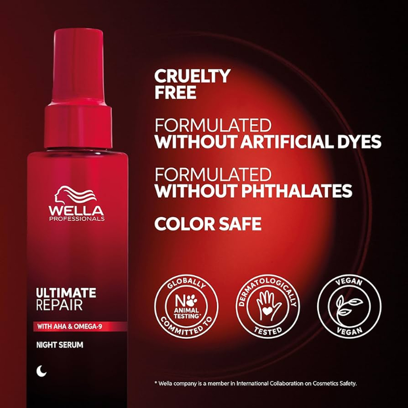 Wella professionals ultimate repair night serum 30ml, , medium image number null