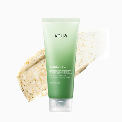 Anua heartleaf quercetinol pore deep cleansing foam 150ml, , medium