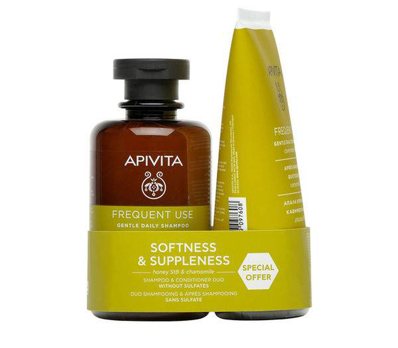 Apivita pro frequent use shampoo&cond/25, ., , medium-null