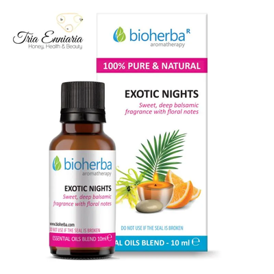 "exotic nights",aroma composition, essential oil,  10ml bioherba, , medium