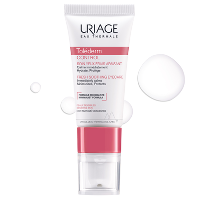 Uriage tOLEDerm control fresh soothing eye cream 15ml, , medium